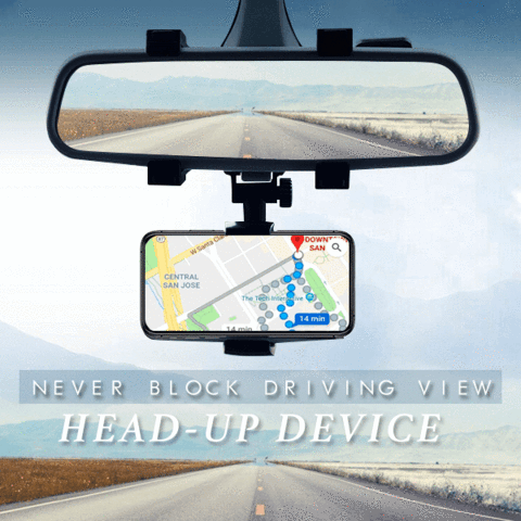 Car Rearview Mirror Phone Holder