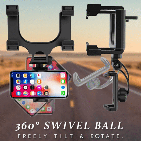 Car Rearview Mirror Phone Holder