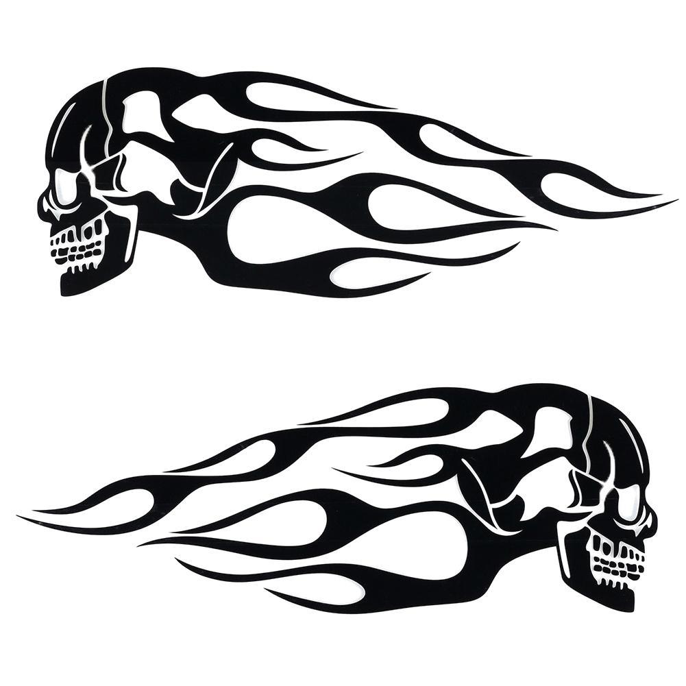 Motorcycle Sticker - SKULL