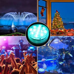 Load image into Gallery viewer, Clearance Price-15.99-Submersible LED Pool Lights Remote Control (RF)
