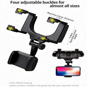 Car Rearview Mirror Phone Holder