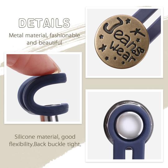 Jeans Retractable Button （Any 3PCS）