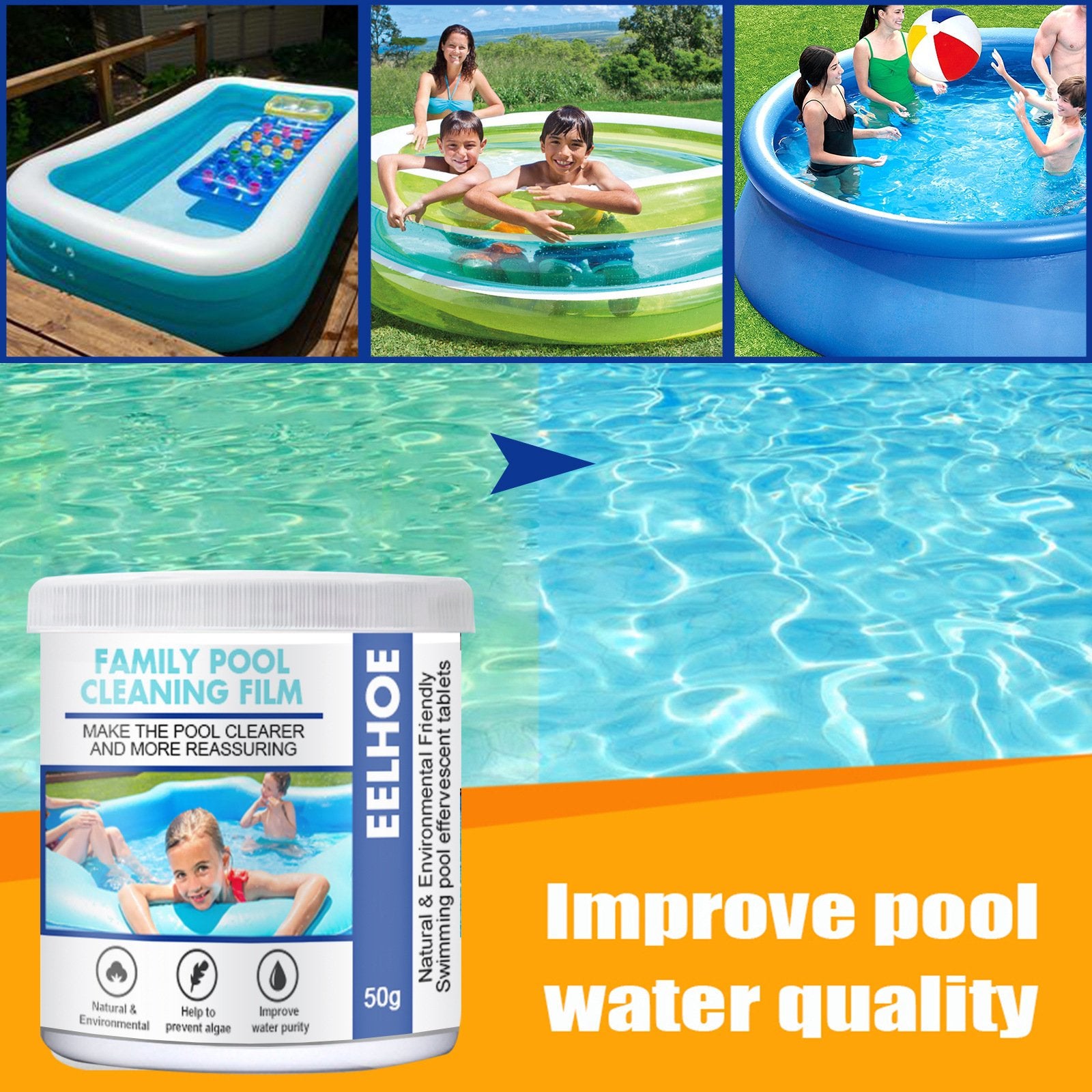 Magic Pool Cleaning Tablet