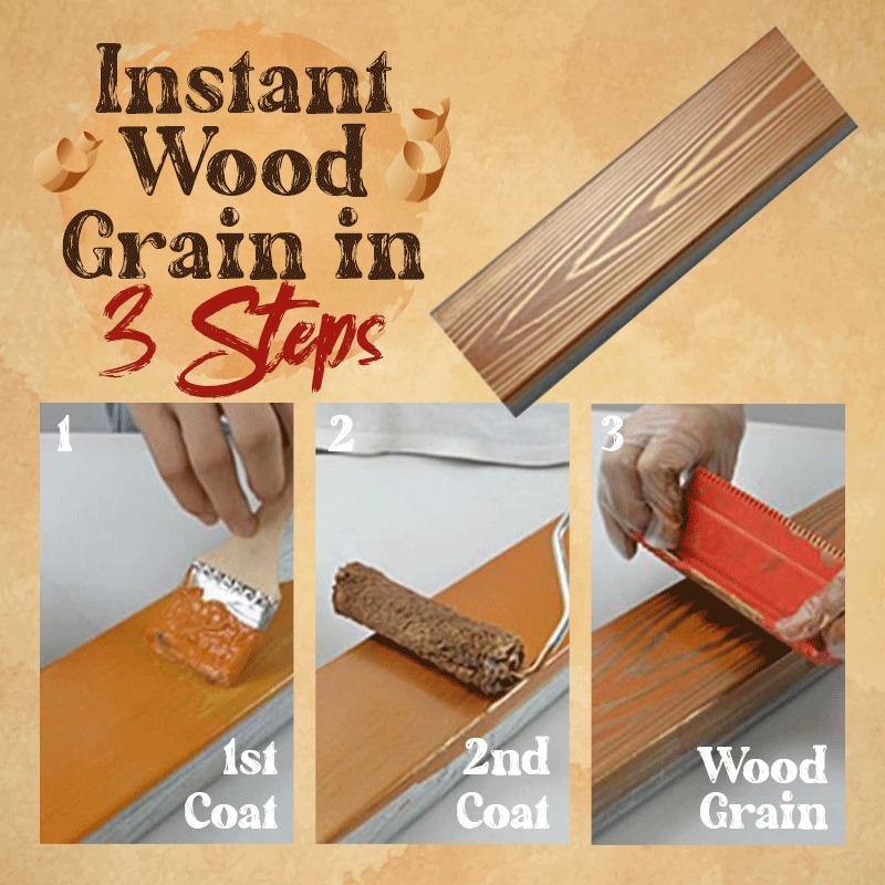 Wood Grain Painting Tool-BUY 2 SET GET Extra 10% OFF