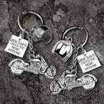 Load image into Gallery viewer, Classic Bike Keychain - To My Daddy - Ride Safe I Need You Here With Me - Gkt18001
