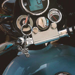 Load image into Gallery viewer, Classic Bike Keychain - To My Daddy - Ride Safe I Need You Here With Me - Gkt18001
