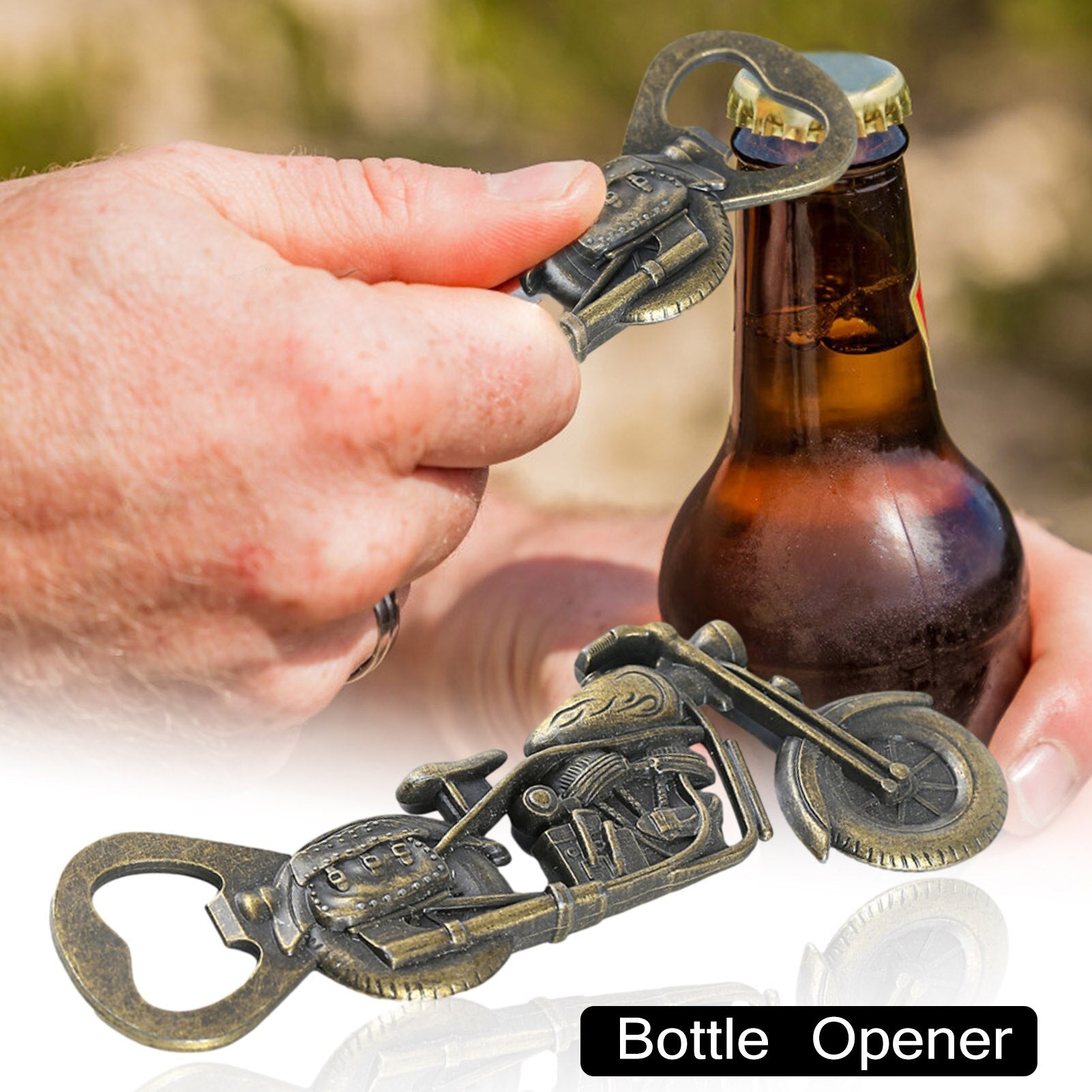 Motorcycle Bottle Opener