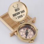 Load image into Gallery viewer, Engraved Compass - Best Buckin&#39; Dad Ever - Gpb18011
