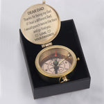 Load image into Gallery viewer, Engraved Compass - Dear Dad, Thank For Being My Dad - Gpb18004
