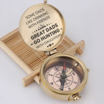 Load image into Gallery viewer, Engraved Compass - Great Dads Go Hunting With Daughters - Gpb18013
