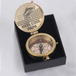 Load image into Gallery viewer, Engraved Compass - Reel Cool Papa - Gpb20001
