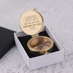 Load image into Gallery viewer, Engraved Compass - To My Father-In-Law - I Solemnly Swear That You Are The Best Father-In-Law Ever - Gpb18017
