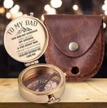 Load image into Gallery viewer, Engraved Compass - Travel - To My Dad - You Are My Compass When I Get Lost - Gpb18027
