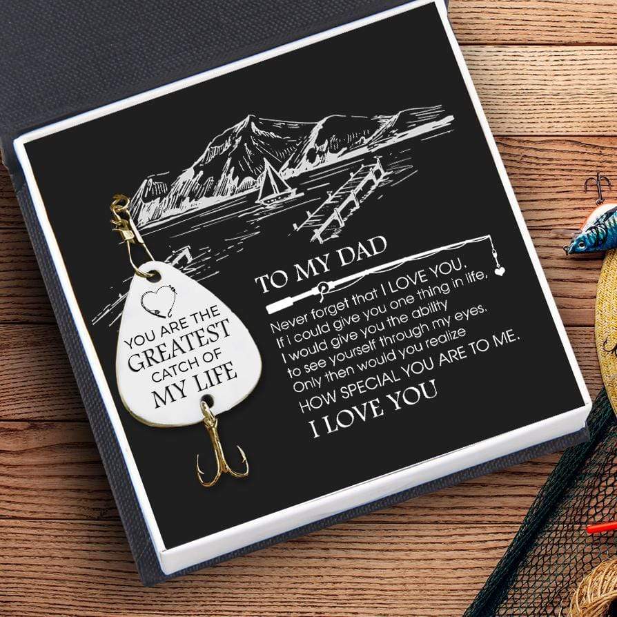 Engraved Fishing Hook - To My Dad - Never Forget That I Love You - Gfa18001