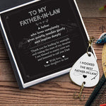 Load image into Gallery viewer, Engraved Fishing Hook - To My Father-In-Law - Thank You For Raising The Man Of My Dreams - Gfa18013
