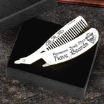 Load image into Gallery viewer, Folding Comb - Awesome Irish Men Have Beards - Gec26015
