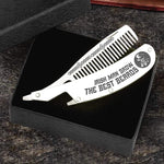 Load image into Gallery viewer, Folding Comb - Irish Man Grow The Best Beards - Gec26016
