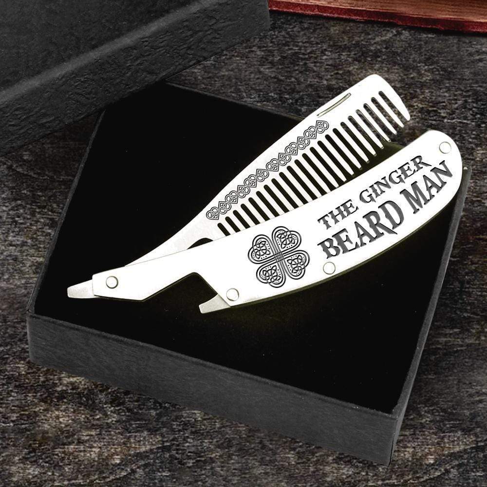 Folding Comb - Irishish - The Ginger Beard Man - Gec26013