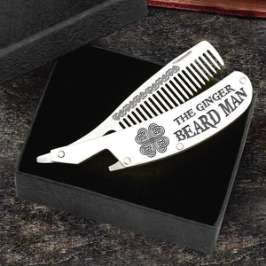 Folding Comb - Irishish - The Ginger Beard Man - Gec26013