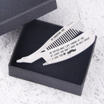 Load image into Gallery viewer, Folding Comb - To My Dad - At Least You Don&#39;t Have An Ugly Child - Gec18002
