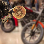 Load image into Gallery viewer, Motocross Keychain - To My Biker Dad - I Love You - Gkbf18002
