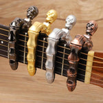 Load image into Gallery viewer, Skull finger guitar capo
