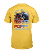 Load image into Gallery viewer, I Have Two Titles Dad And POPPY - Wolf-Dragon Classic T-Shirt
